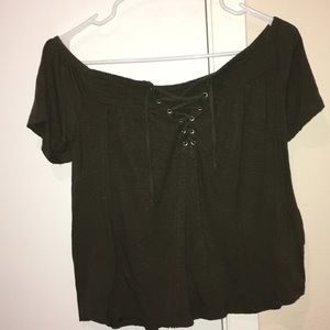 off the shoulder top